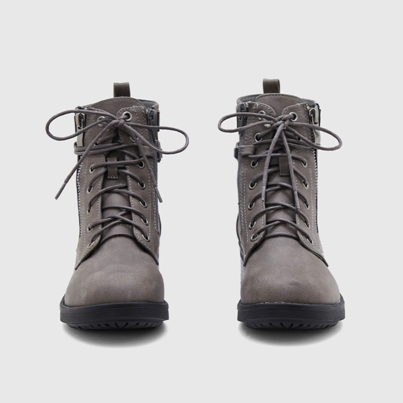 Warm Leather Martin Ankle Boots