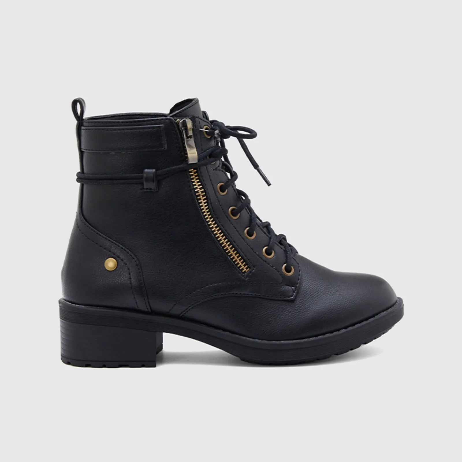 Warm Leather Martin Ankle Boots
