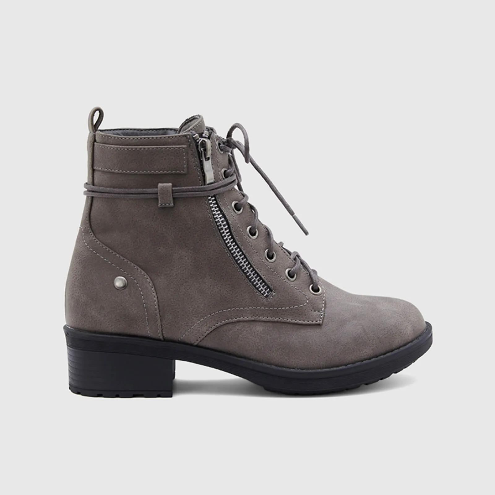 Warm Leather Martin Ankle Boots