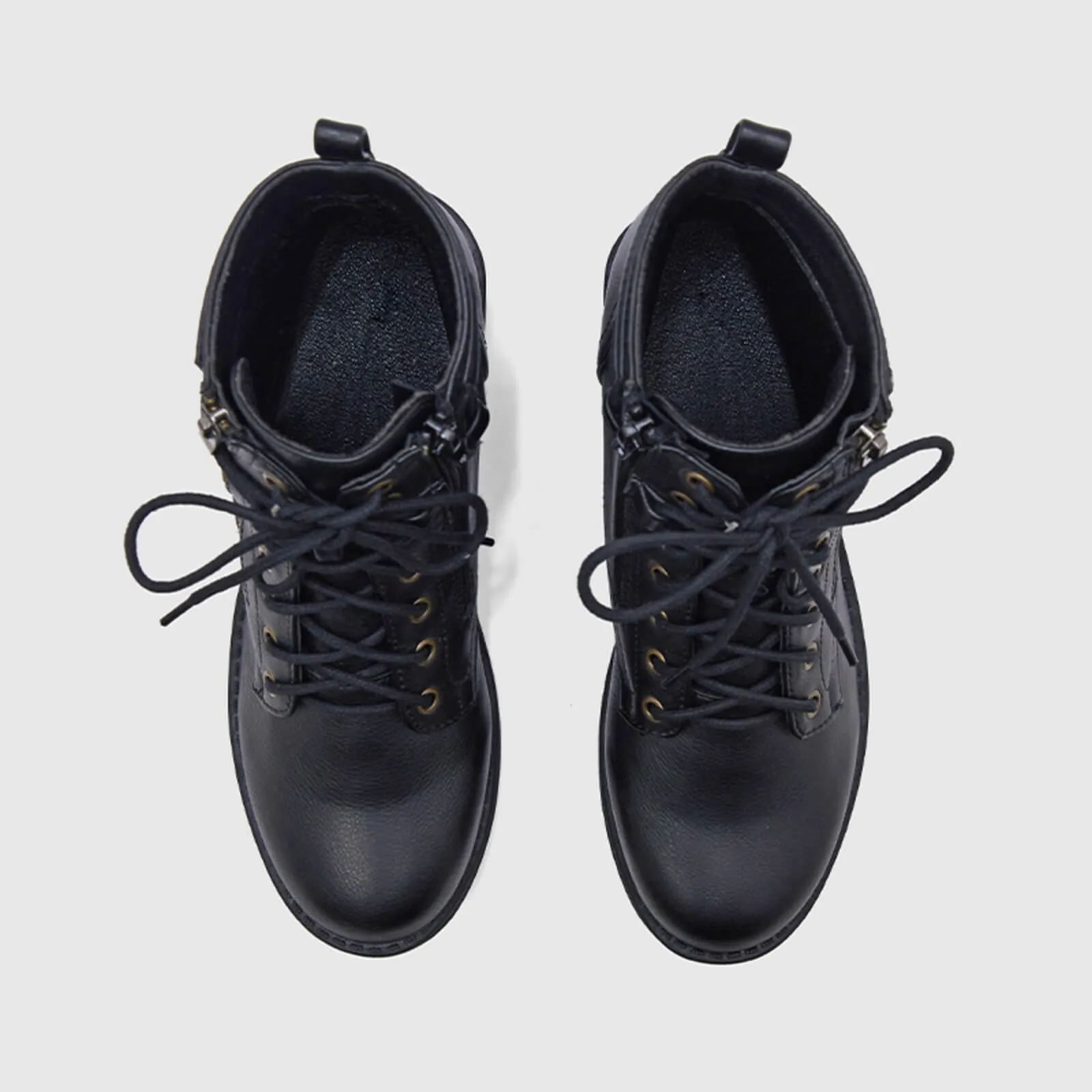 Warm Leather Martin Ankle Boots