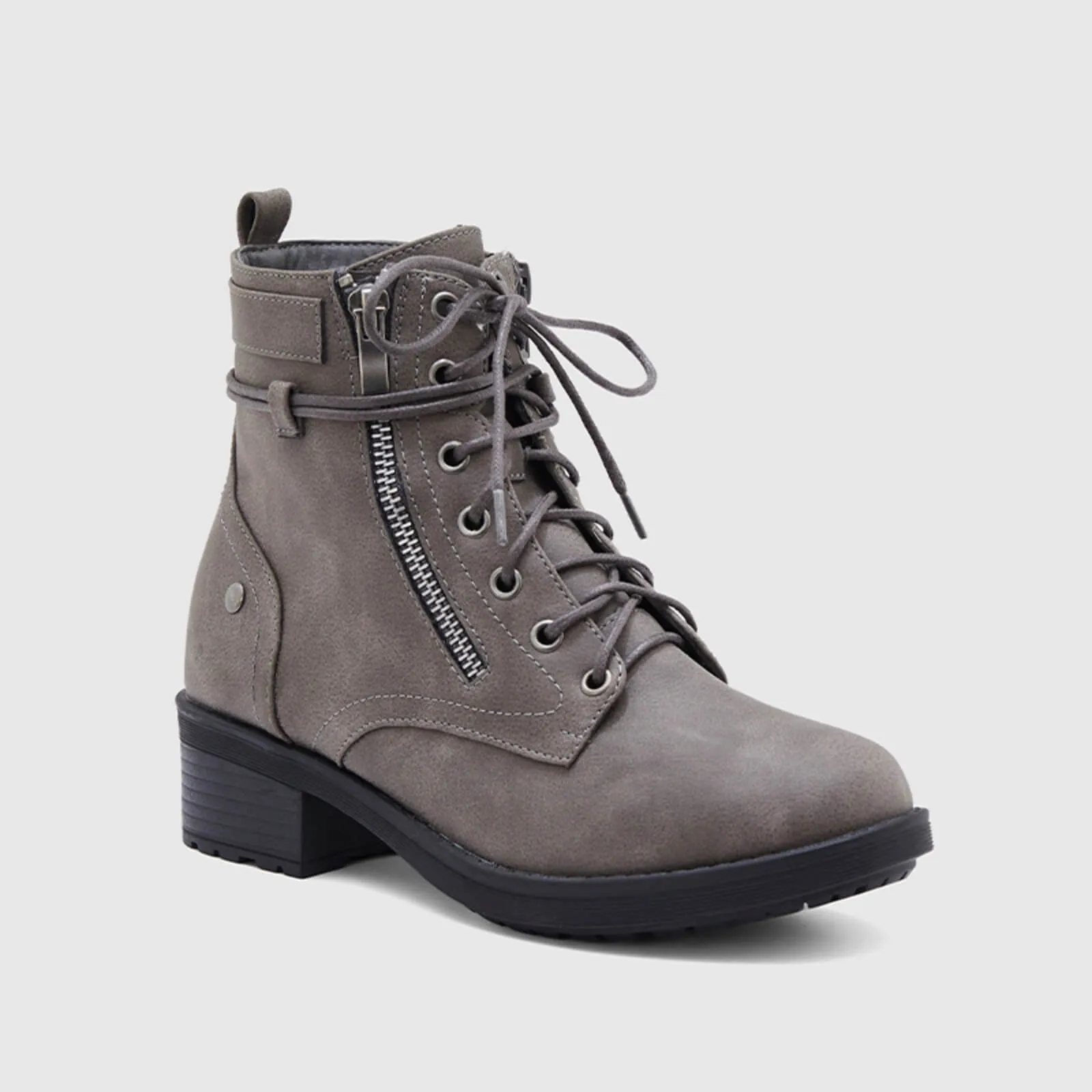 Warm Leather Martin Ankle Boots