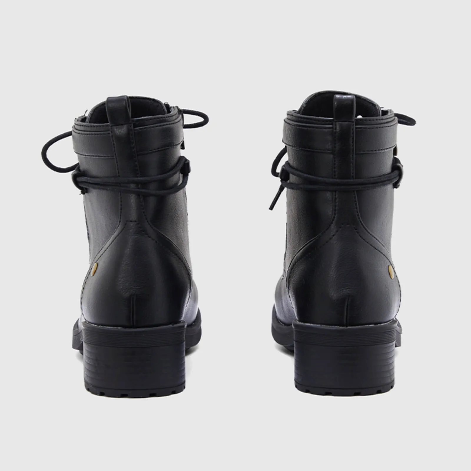 Warm Leather Martin Ankle Boots