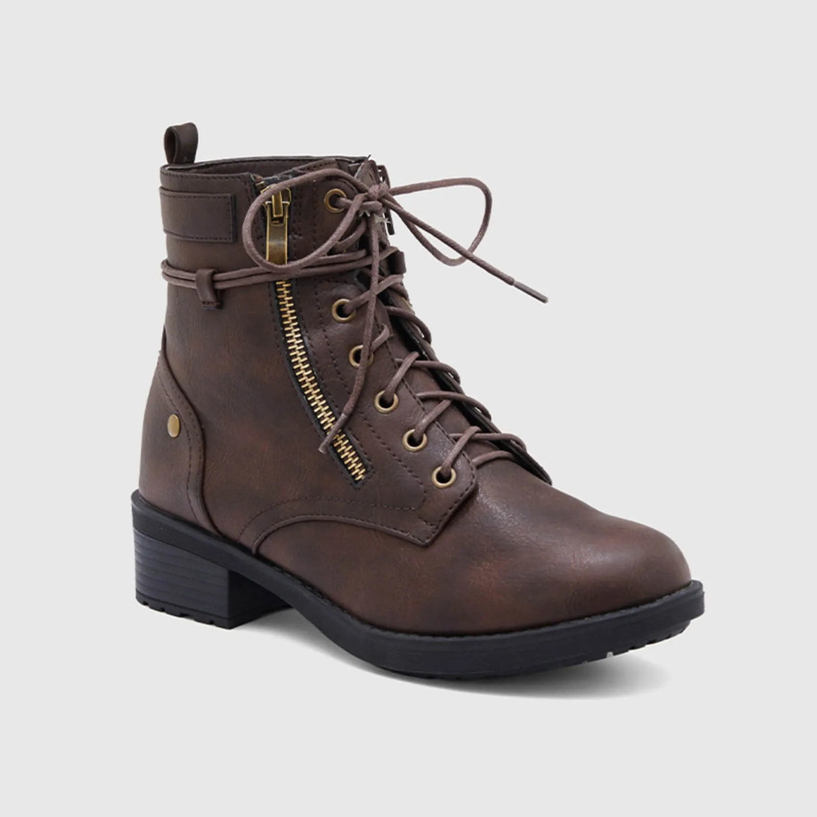 Warm Leather Martin Ankle Boots