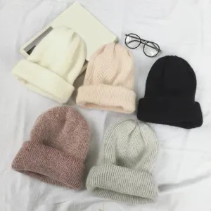Warm Pastel Slouchy Winter Beanie Hats