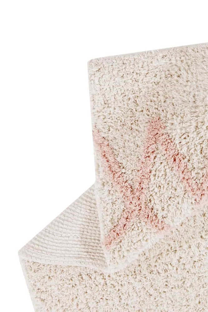 WASHABLE AREA RUG ATLAS NATURAL - NUDE