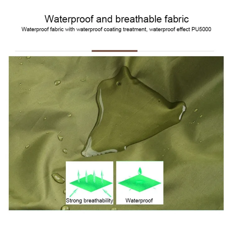 Waterproof Dustproof Backpack Rain Cover Portable Ultralight Outdoor Tools Hiking Protective Cover 35L(Digital Camouflage)