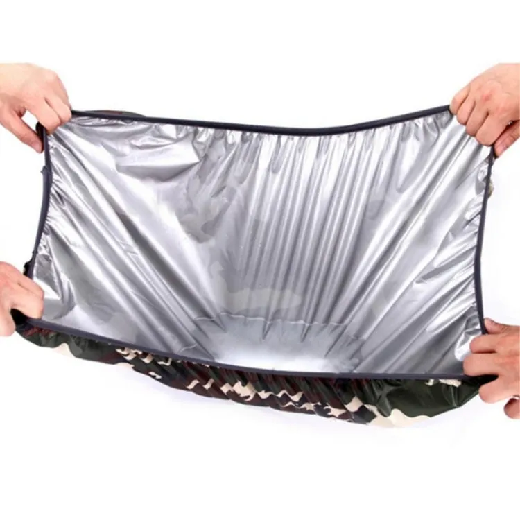 Waterproof Dustproof Backpack Rain Cover Portable Ultralight Outdoor Tools Hiking Protective Cover 35L(Digital Camouflage)