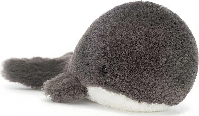 Wavelly Whale Blue Inky