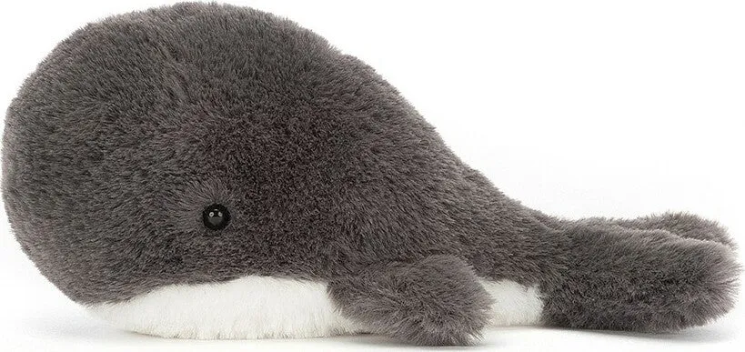 Wavelly Whale Blue Inky