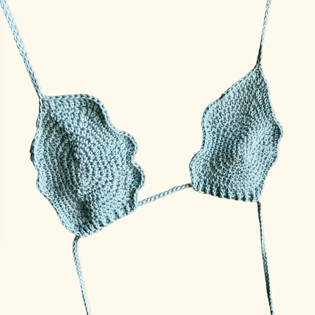 WAVY BIKINI TOP
