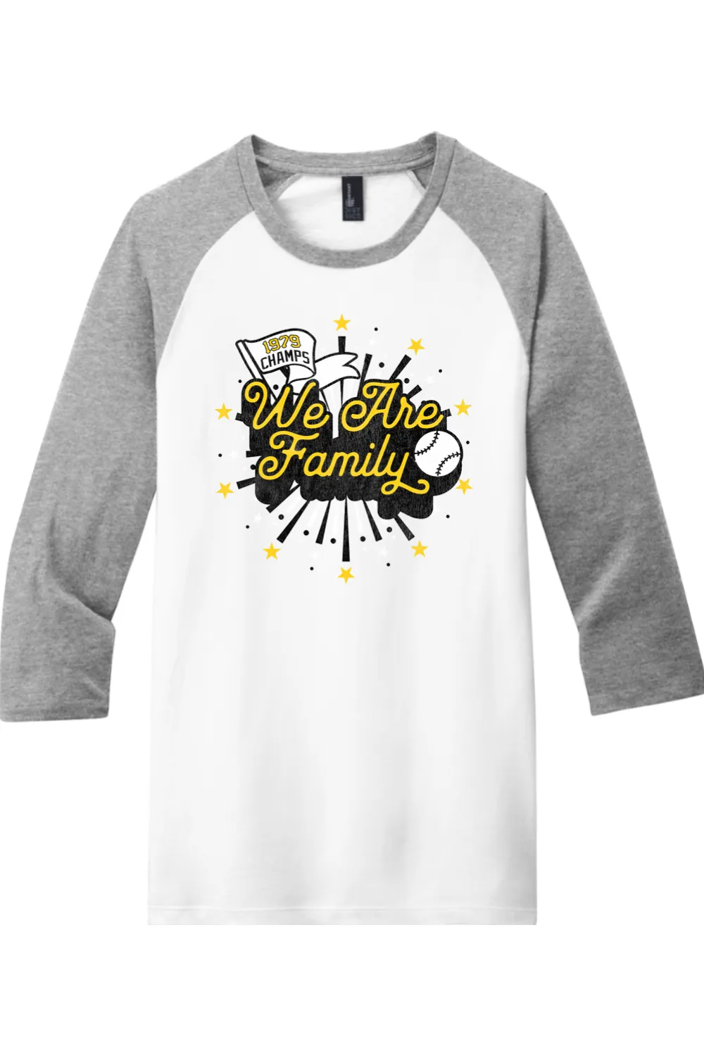 We Are Family - 79 Champs - Baseball Raglan