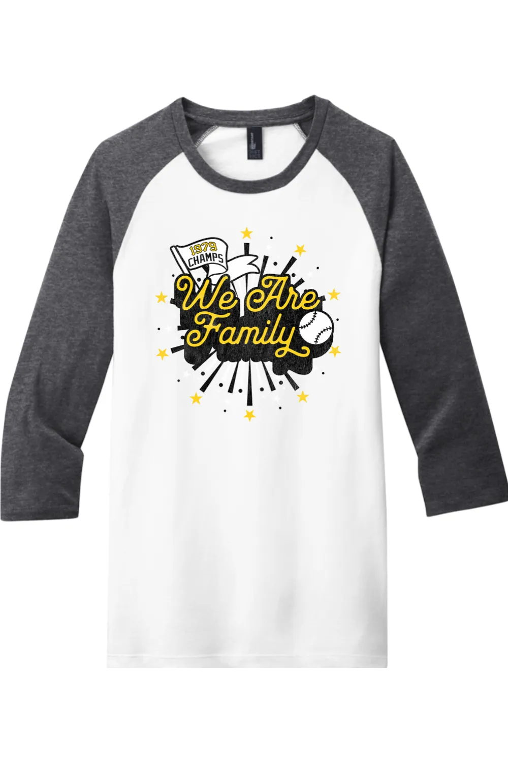 We Are Family - 79 Champs - Baseball Raglan