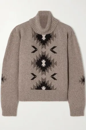 WE NORWEGIANS HOVDEN SWEATER IN SAND