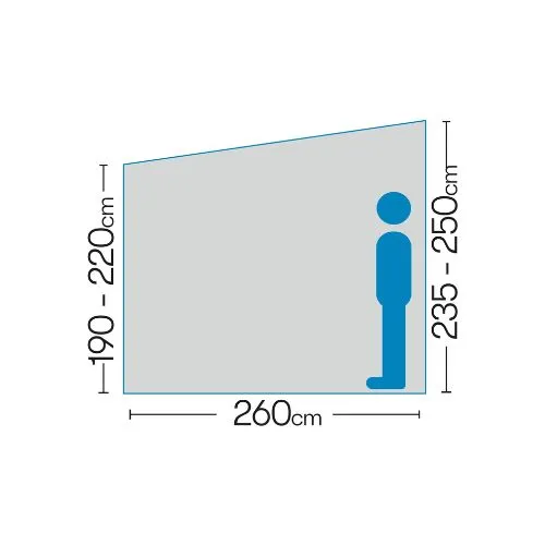 Westfields Pluto Air Awning (1016 - 1050) Size 10