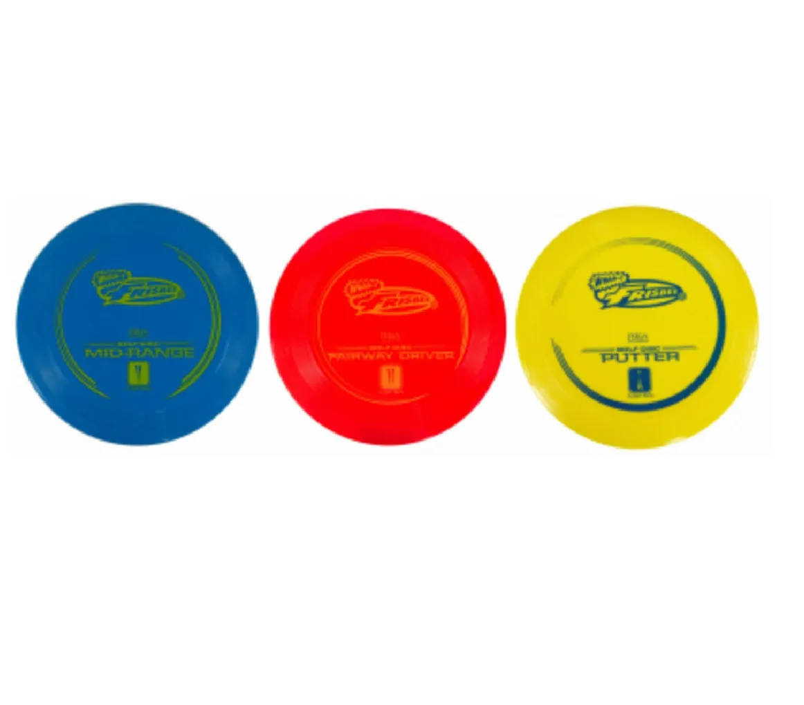 Wham-O 54020 Frisbee Golf Disc, 3 Piece