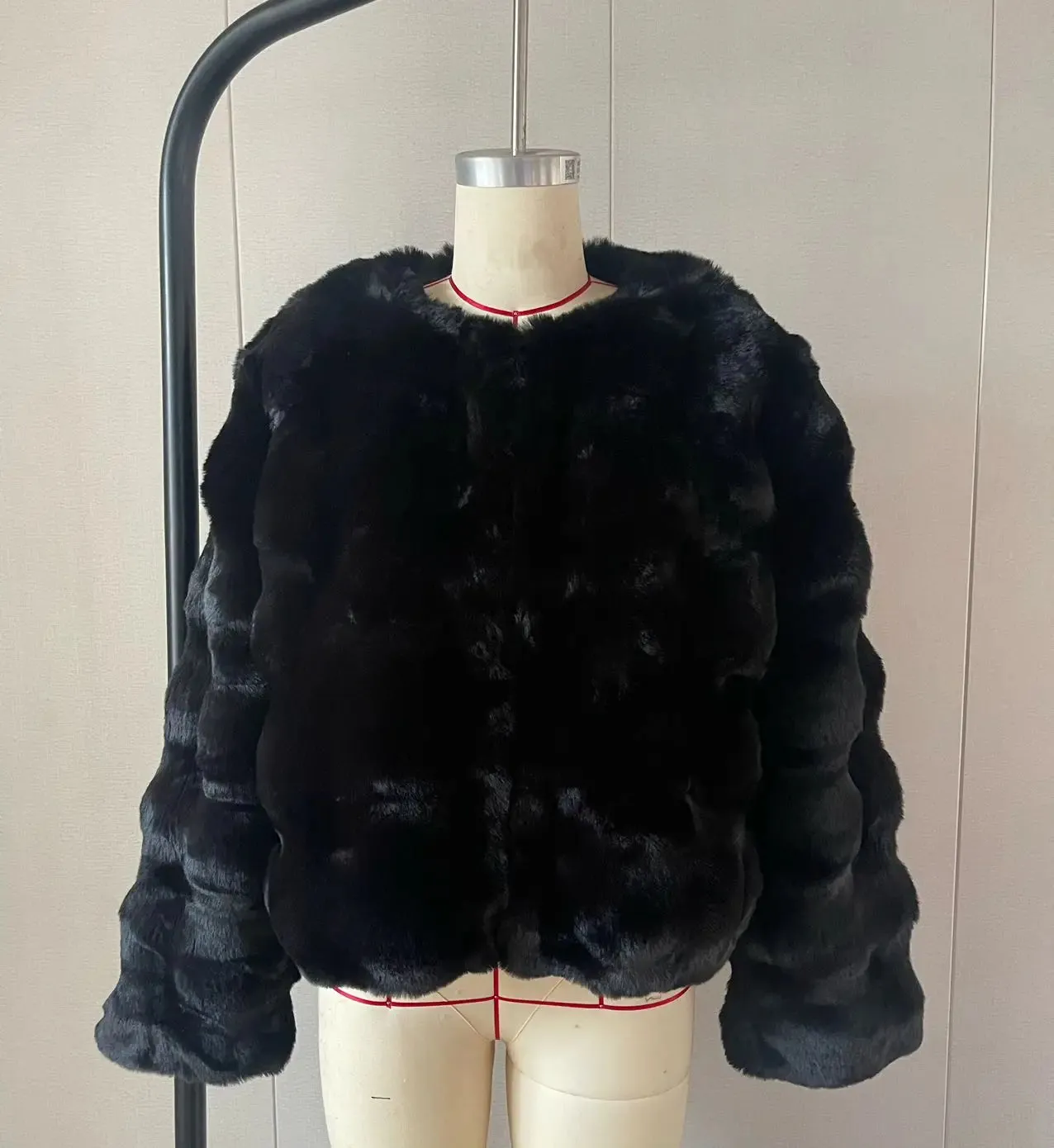 White Fur Coat for Women Autumn and Winter New Style Short Imitation