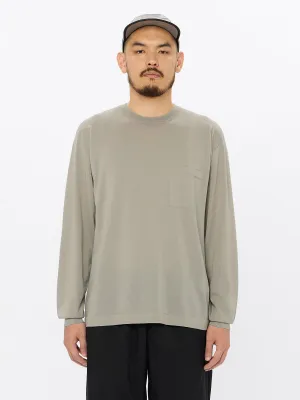 Wholegarment Wool Knit L/S T-shirt
