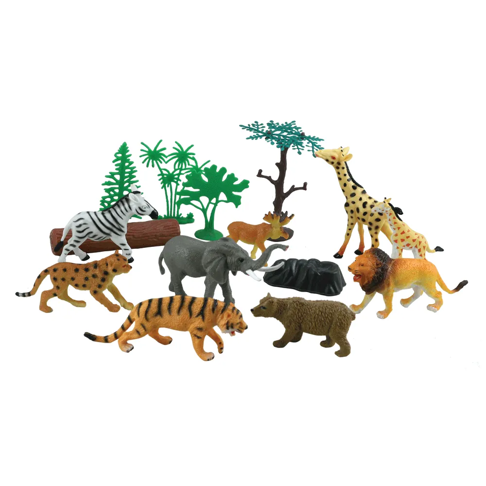 Wild Animal Explorer Backpack Playset