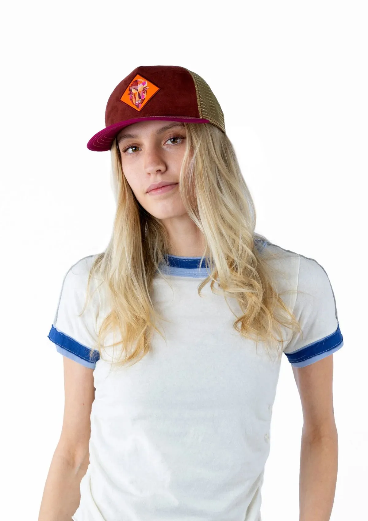 Wilder Trucker Hat - Maroon