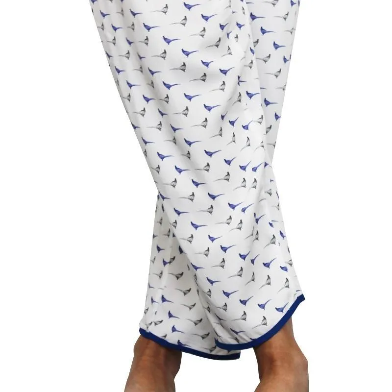 William Powell Ladies Pyjama Set - Standing Pheasant