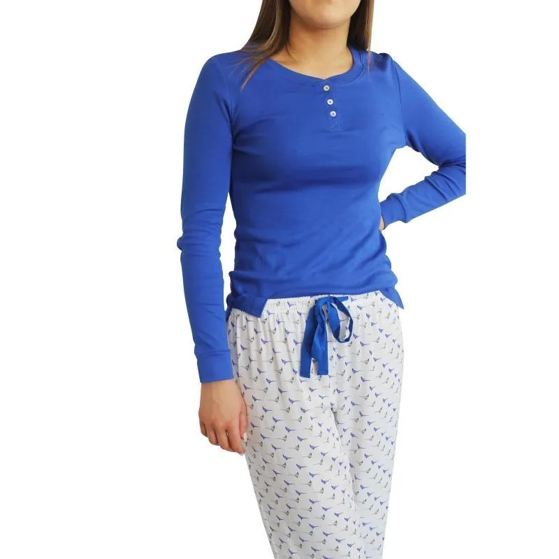 William Powell Ladies Pyjama Set - Standing Pheasant