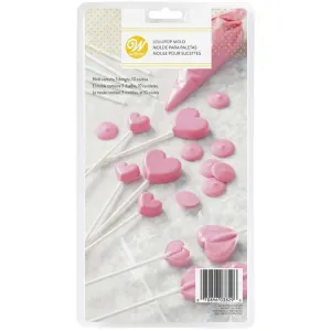 Wilton Mini Hearts Lollipop Moulds