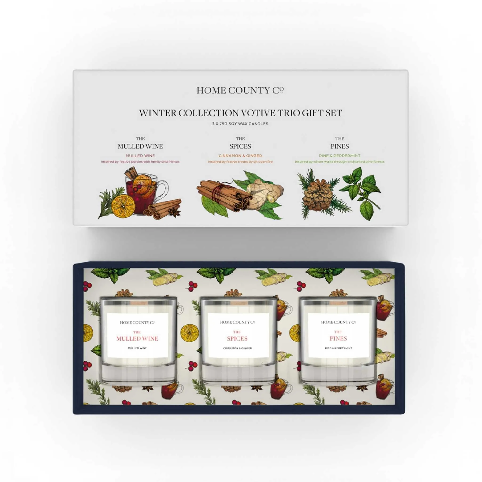Winter Collection Votive Trio Gift Set