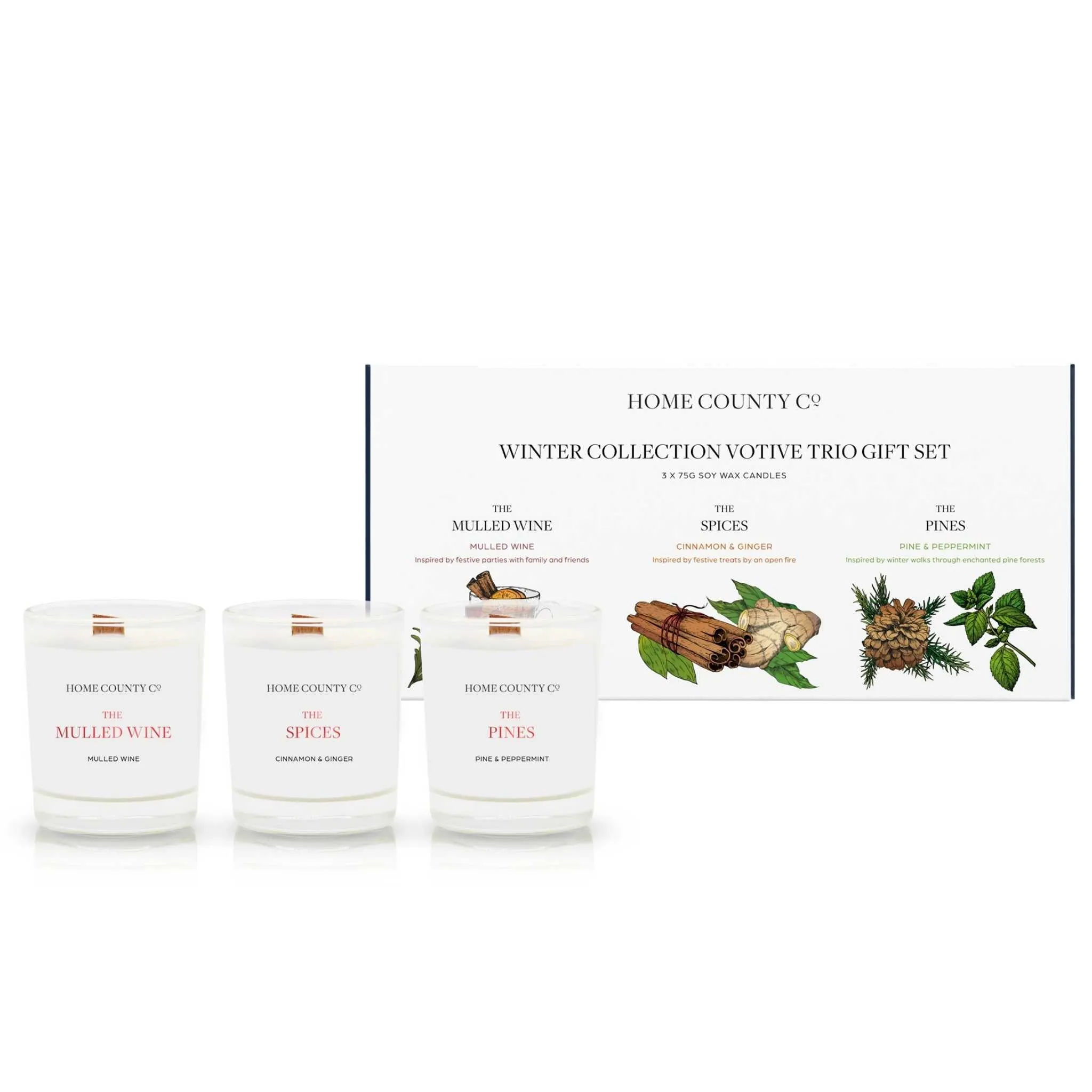 Winter Collection Votive Trio Gift Set