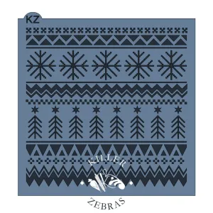 Winter Fair Isle Sweater KZ Stencil