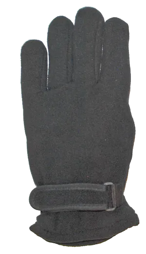 Winter Gloves-Men's Lined Fleece Gloves