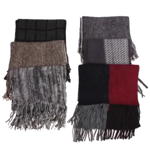 Winter Neck & Head Protection-Men's Fashion Scarves