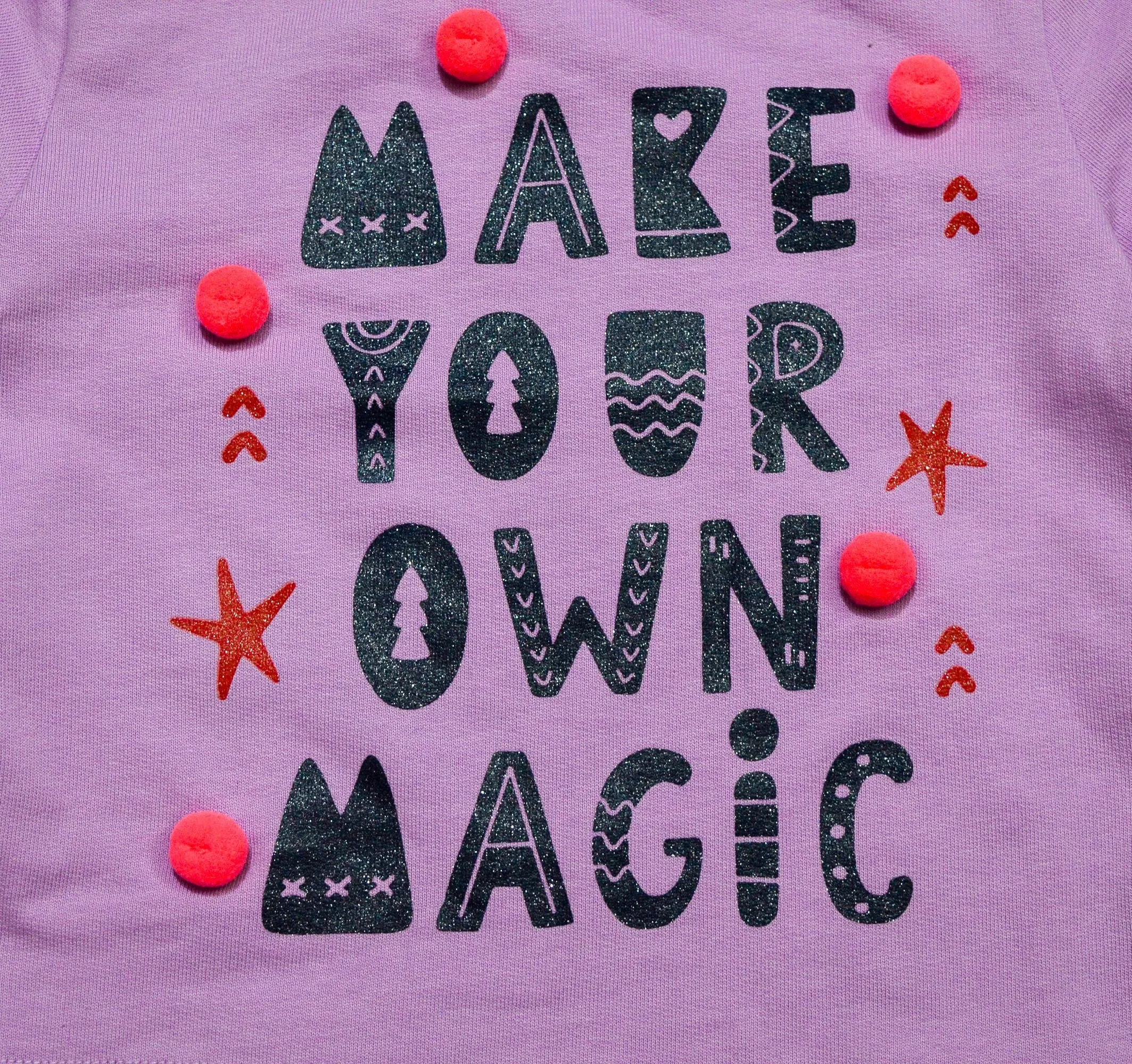 Winter Sweatshirt- Make Your Own Magic