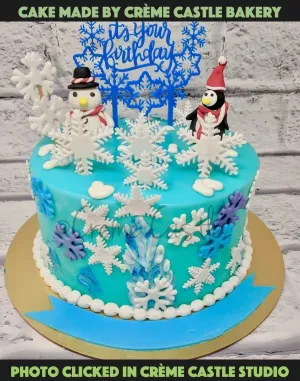 Winter Wonderland Cake