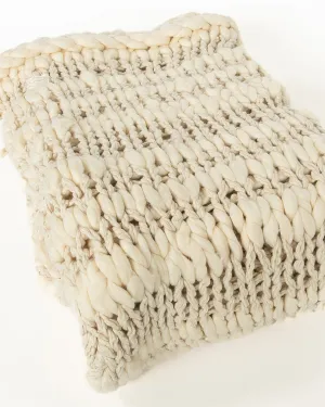 Wintertide Chunky Knit Throw