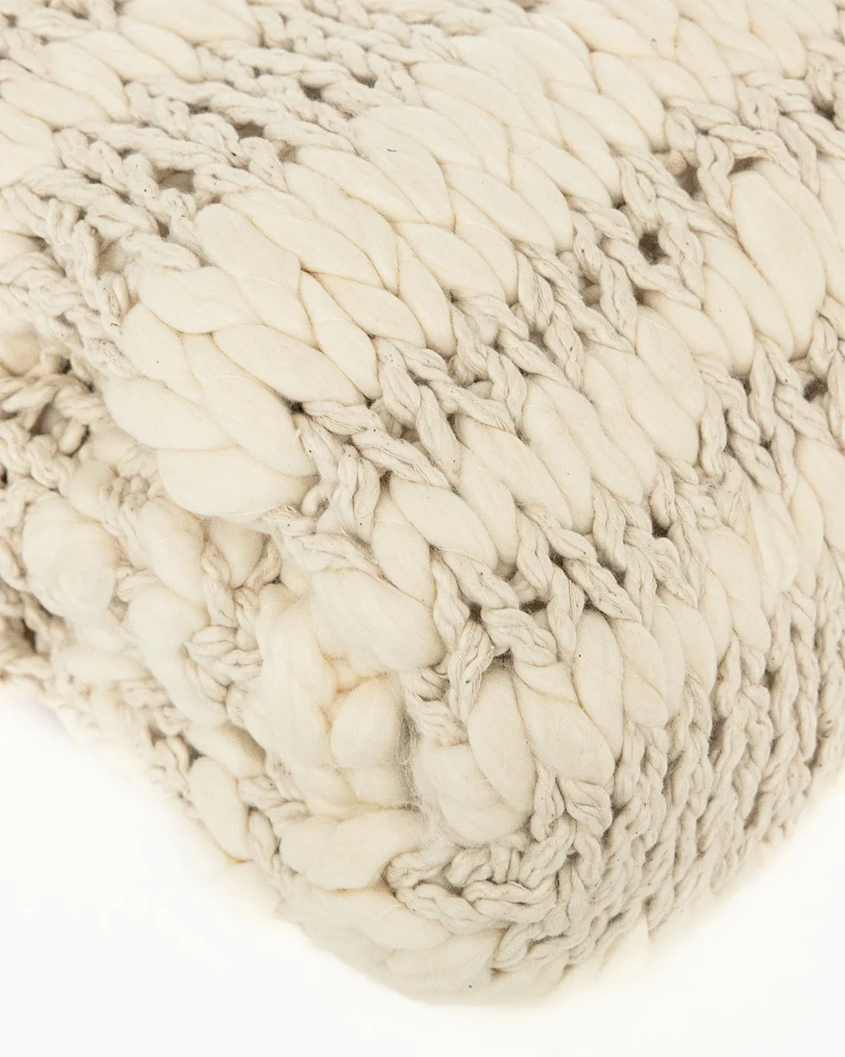 Wintertide Chunky Knit Throw
