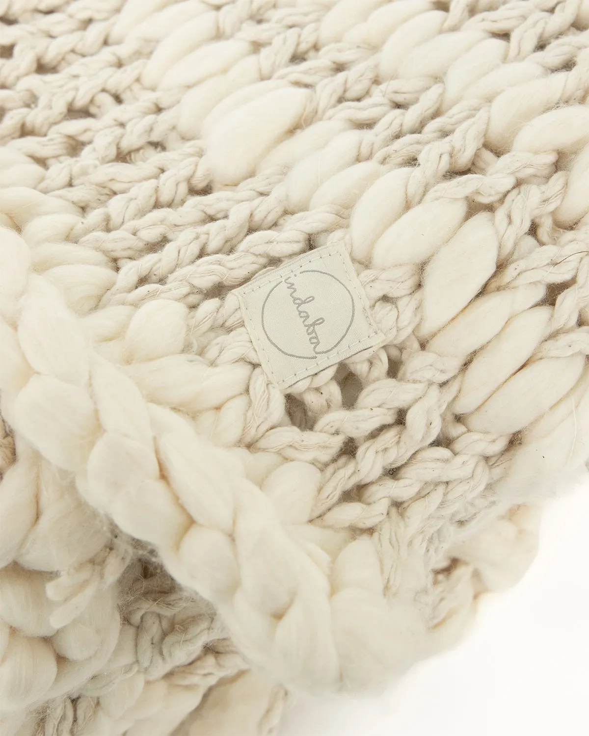 Wintertide Chunky Knit Throw