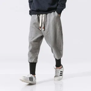 WLS Kuko Harem Pants Light Gray