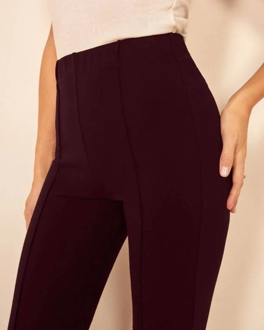 Women Cotton Lycra Casual Trouser