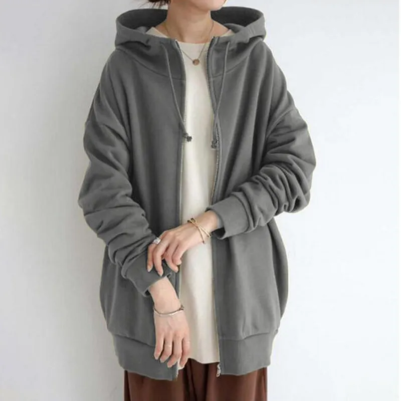Women Cozy Winter Oversized Pullover Hoodie