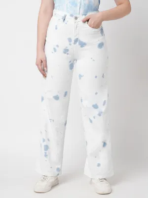 Women High-Rise Wide Leg Jeans