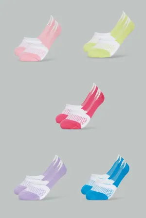 Women Ladies Invisible Socks Set (Pack Of 5)