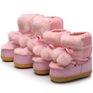 Women Winter Fluffy Snow Boots MK19351
