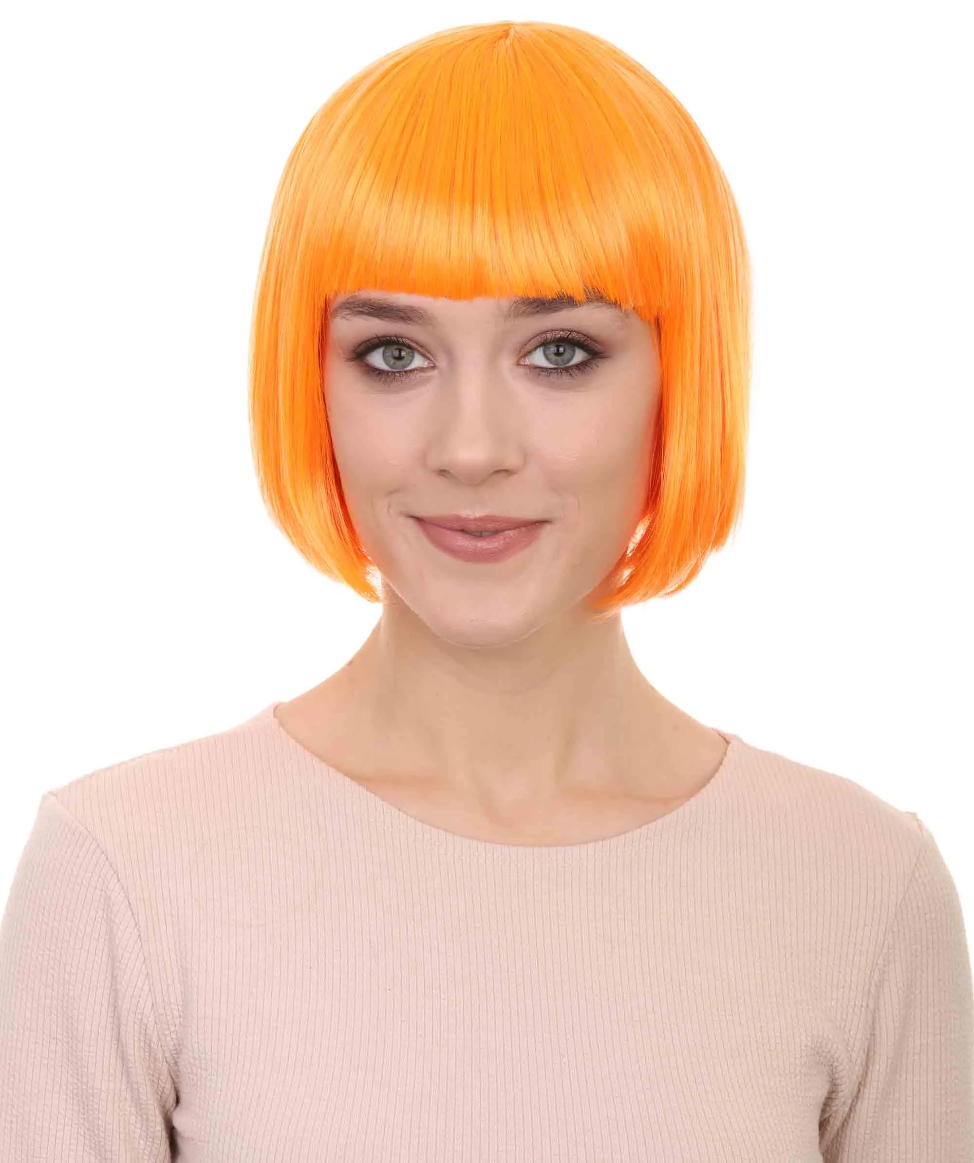 Women's Bob Wig | Short Fancy Cosplay Halloween Wig | Premium Breathable Capless Cap