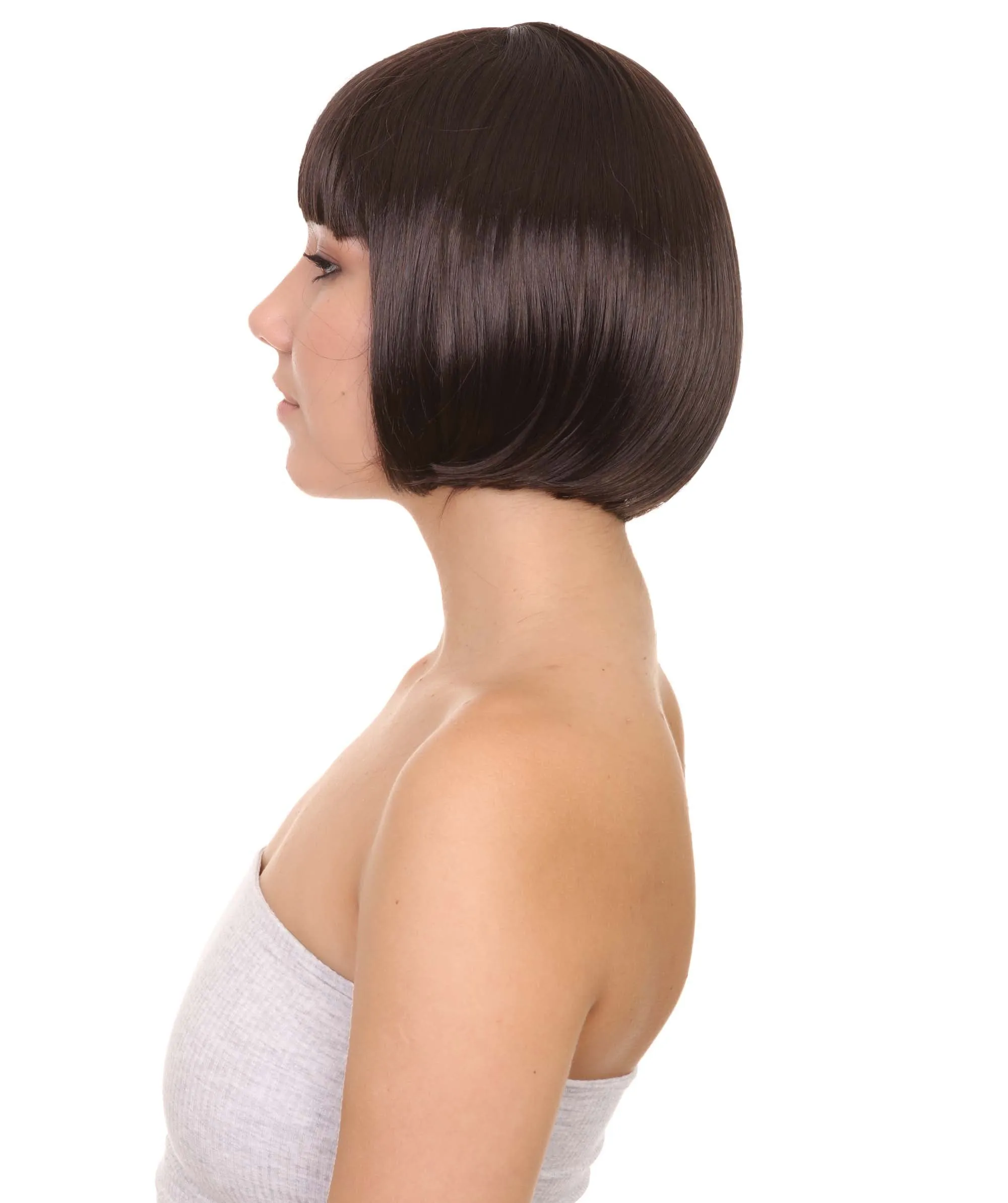 Women's Bob Wig | Short Fancy Cosplay Halloween Wig | Premium Breathable Capless Cap