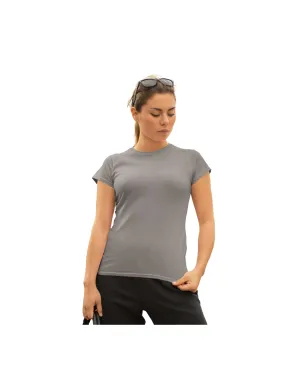 WOMENS BTS -3 PRINTED TSHIRT - GREY