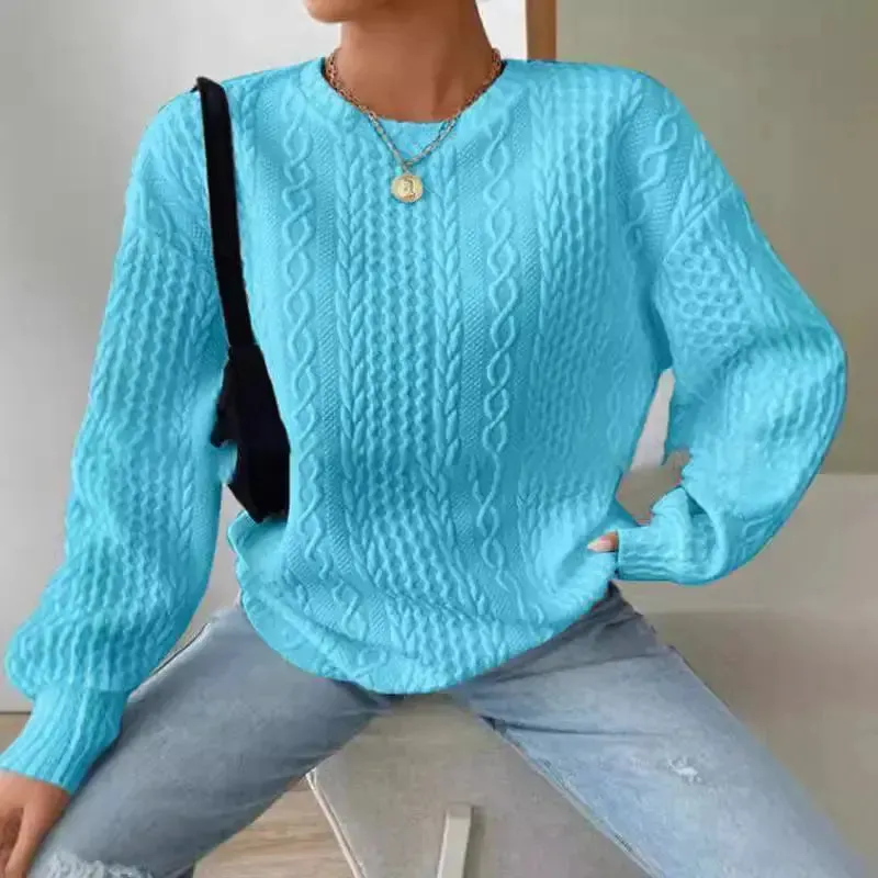 Women's Casual Comfortable Jacquard Sweater