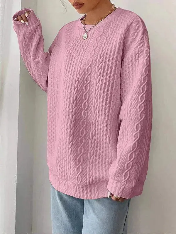 Women's Casual Comfortable Jacquard Sweater