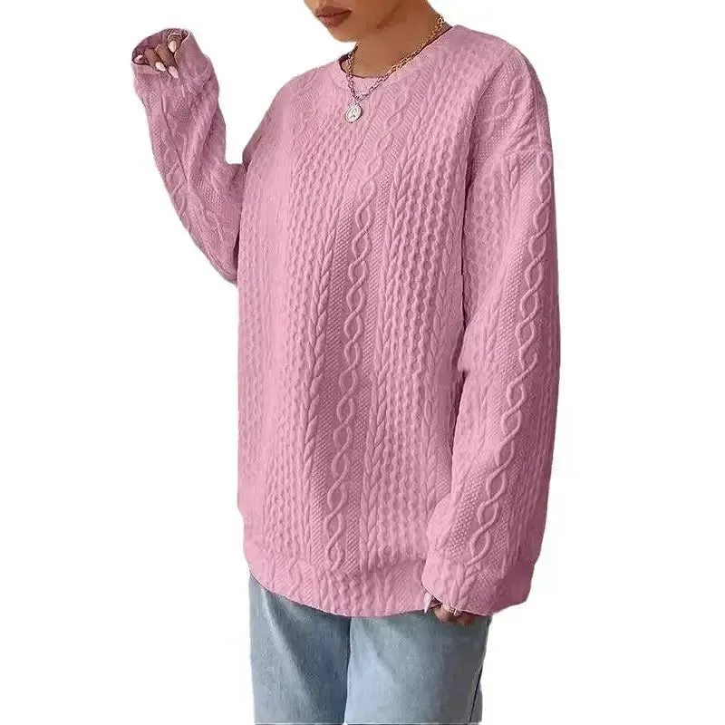 Women's Casual Comfortable Jacquard Sweater