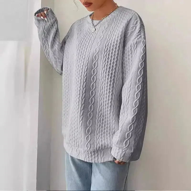 Women's Casual Comfortable Jacquard Sweater