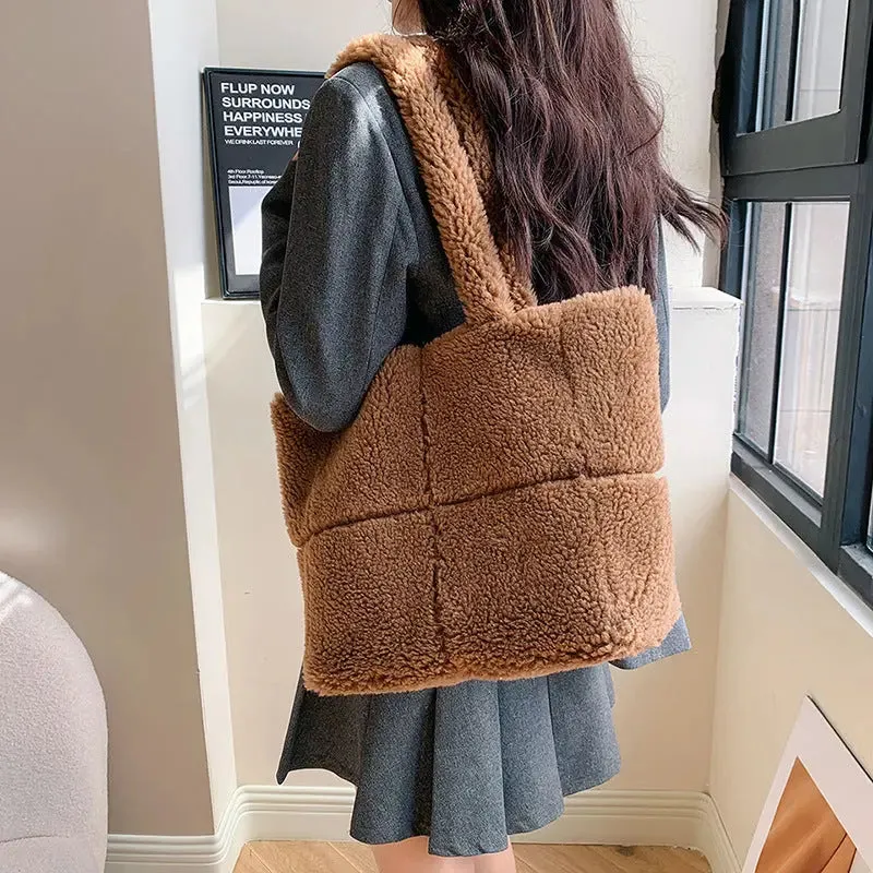 Women's Designer Luxury Plush Bag